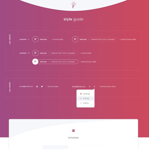 Design an elegant dashboard for a Pinterest social media tool | Web ...