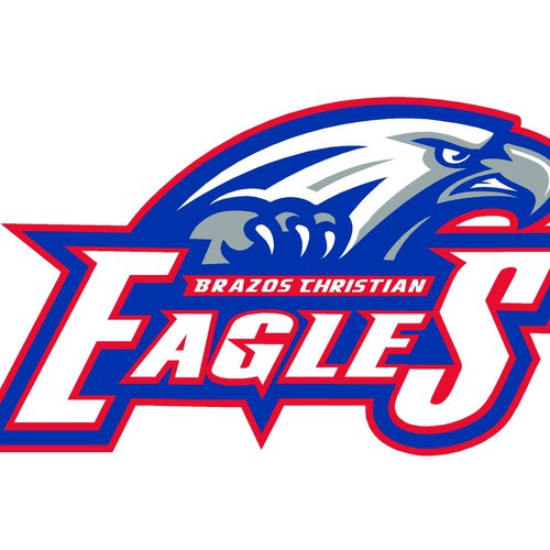 Design an orignal EAGLE mascot for Brazos Christian School Design by fs42158