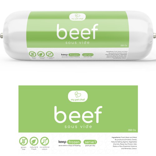 Premium Fresh Dog Food Design by Sukira