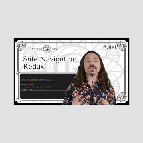 Video (YouTube etc.) Thumbnail Template for Software Development Screencast Episodes Design by ghandy ginanjar