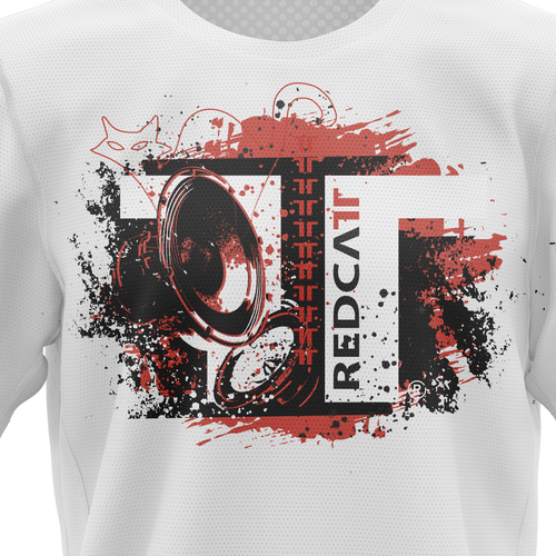 T-shirt design for audio brand Design by ADD778