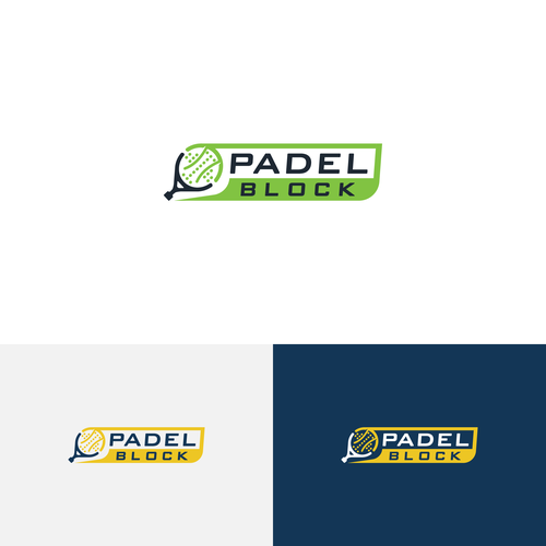 Padel business logo! Design by SPECTAGRAPH