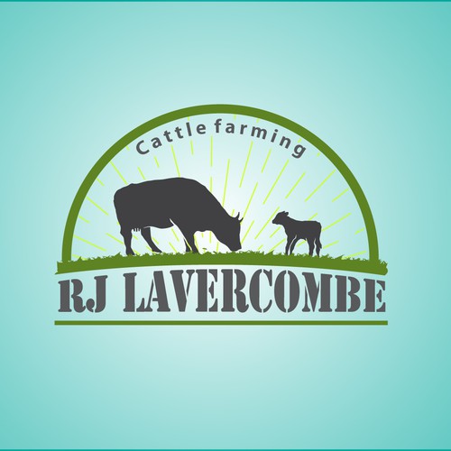 Cattle Farming Logo Design réalisé par DADDesigns