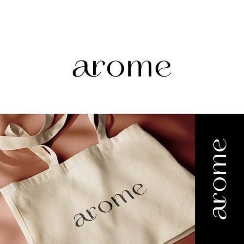 Arome - Designer Hand Soap & Lotion Logo Design by Kordelia