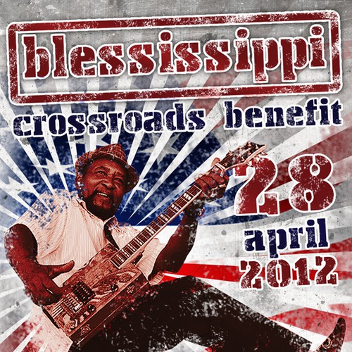 Design our Blues Concert Benefit Poster! Design by Xzero001