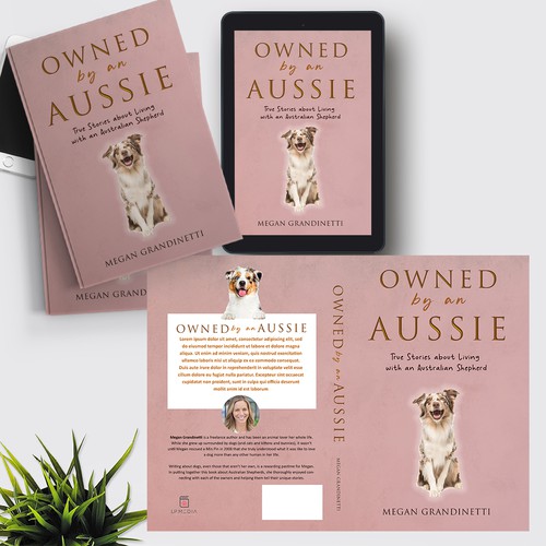 Diseño de "Book Cover designed to catch the eye of Dog Lovers" de ^andanGSuhana^