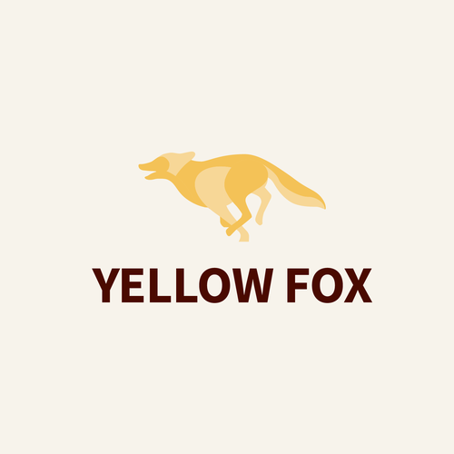 The Yellow Fox Design by Mikita Maksurov