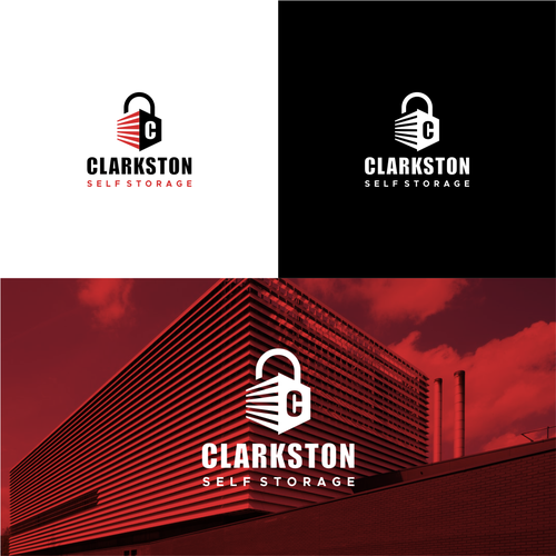 Self Storage Logo | Clarkston Self Storage Design by art'a studio