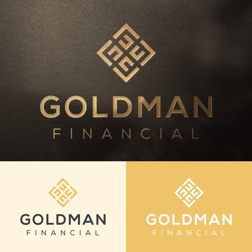 Goldman Logo Design by PearlMoonDesignCo