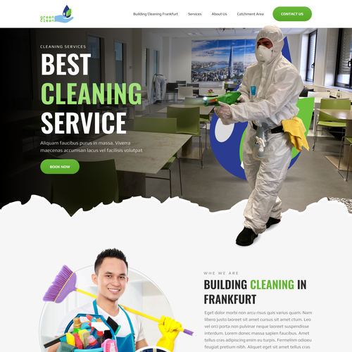 Web page design contest entry by MercClass