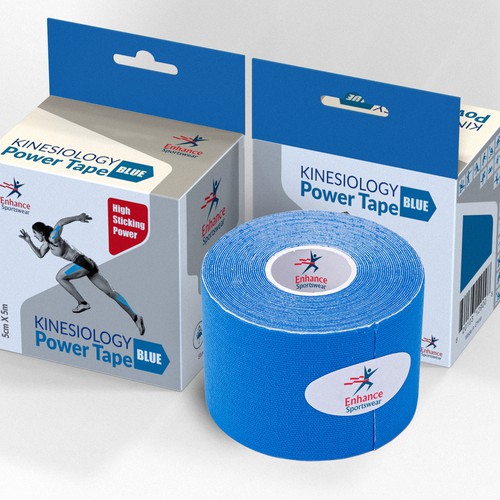 Design a Sports Tape Package Label - Quick turnaround Design by russell.the.ice