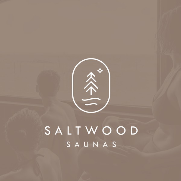 Saltwood Saunas Logo Design