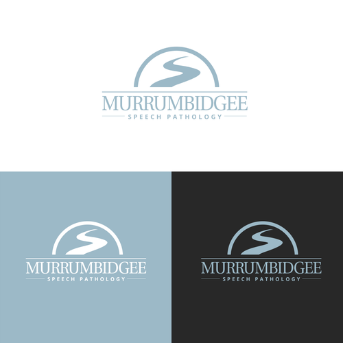 Design a beautiful logo, with a river to represent my speech pathology business Design by _CIRCE_