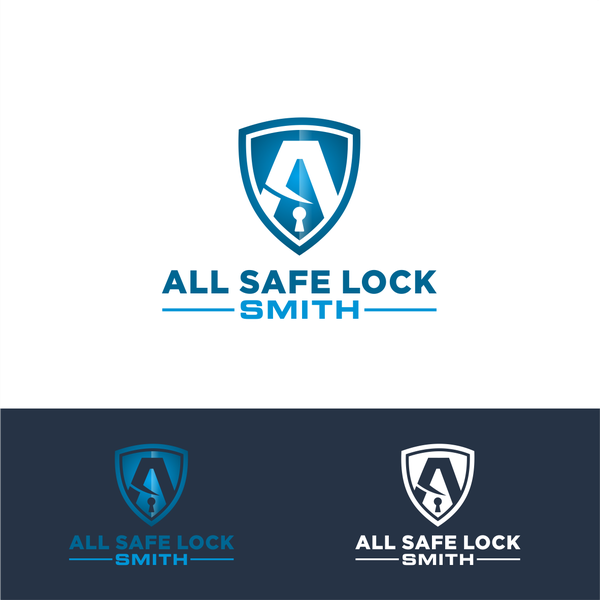 Design by PAKPED ™ titled "All Safe Locksmith"