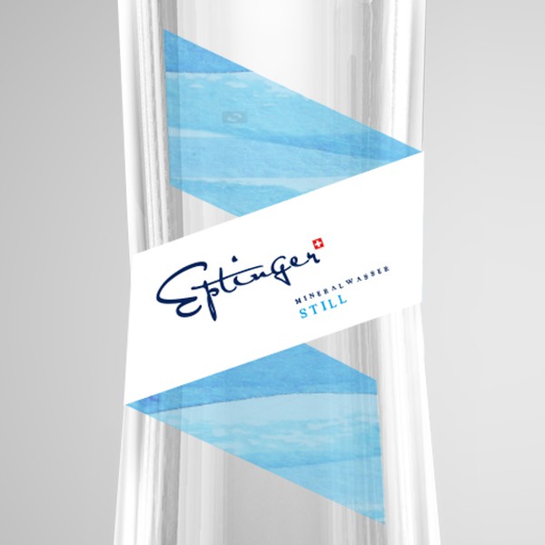 Design by WANSKA Creative Lab titled "Eptinger glass bottle"