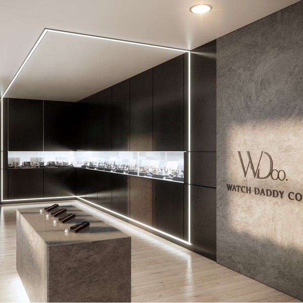 Watch store interior design