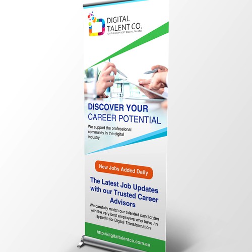 Stand Up Banner Design Design by Graphic4you