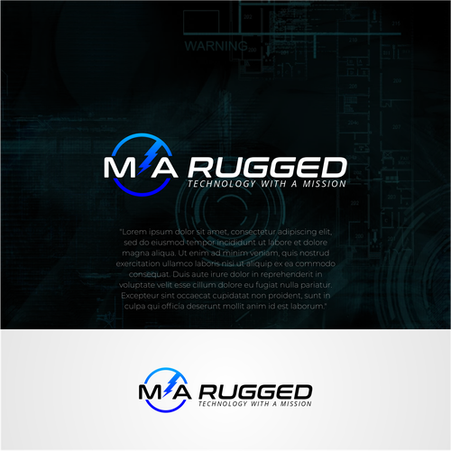 Mid-Atlantic Rugged Systems Logo and Brand Guide Design by Randy Yanuar