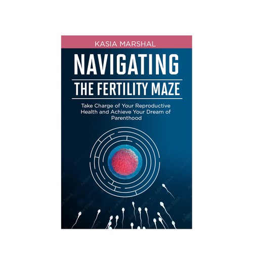 Ebook cover for fertility and reproductive health-ontwerp door LAYOUT.INC