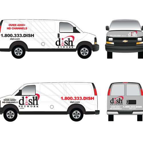 V&S 002 ~ REDESIGN THE DISH NETWORK INSTALLATION FLEET Design by caciocode