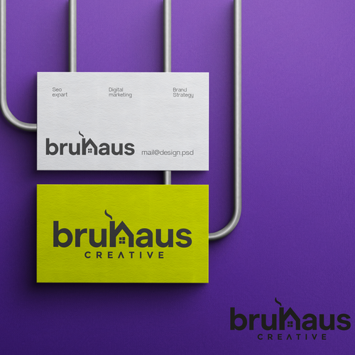 New creative agency 'BRUHAUS' needs a logo and identity! Design by rosamala