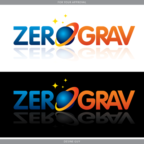 Nice, friendly logo for Zero Grav Design by Desine_Guy