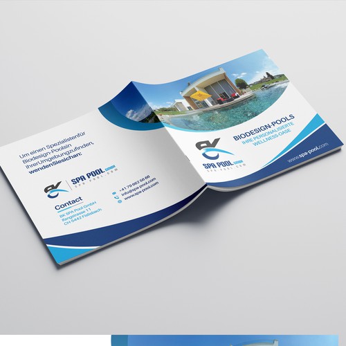 Brochure contest entry by InterBrand ✅