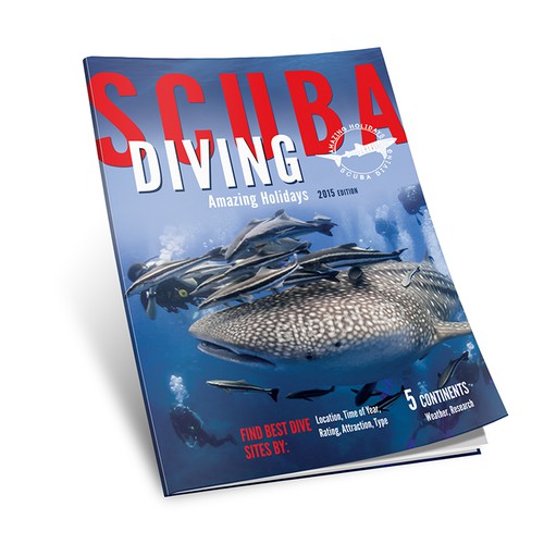 eMagazine/eBook (Scuba Diving Holidays) Cover Design Réalisé par pop ● design