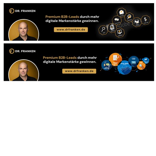 LinkedIn Header Image | B2B digital brand positioning and lead generation consultant Design by Hristo Itchov