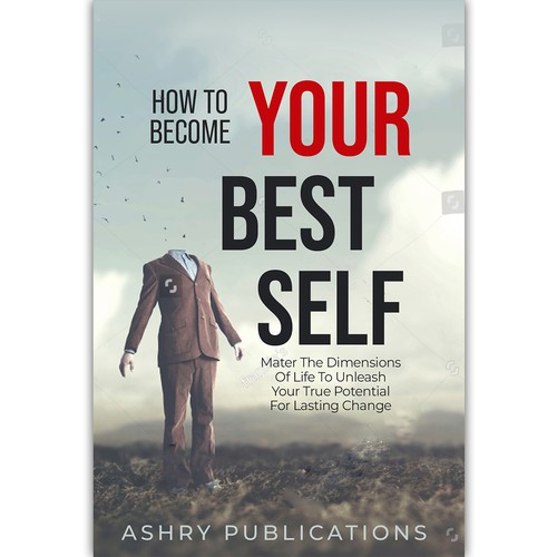 Book Cover: How To Become Your Best Self Design by ink.sharia