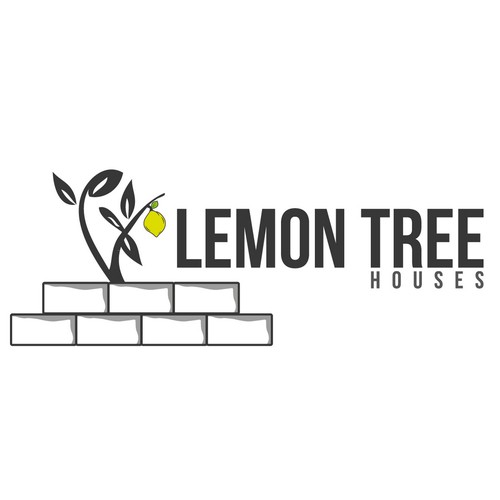 Lemon Tree Houses Logo Folegandros Island Resort in Greece! Design by puky