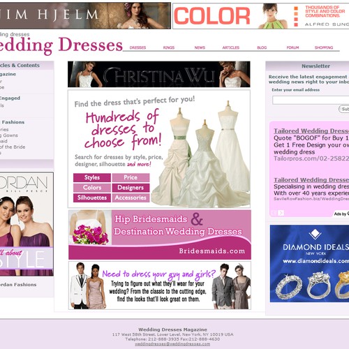 Wedding Site Banner Ad Design by Ance