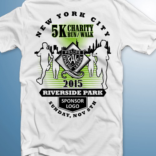 Charity run walk t shirt design T shirt contest 99designs