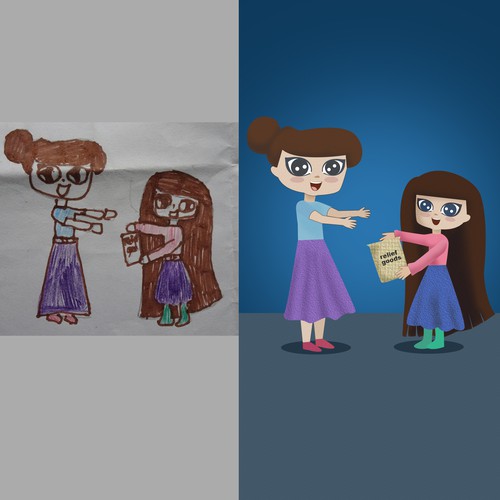 Recreate your child’s quarantine artwork! (multiple winners) Design by Artist86