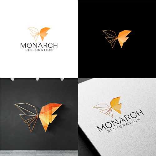 Design a modern clean logo package for a restoration company Design by Danny A
