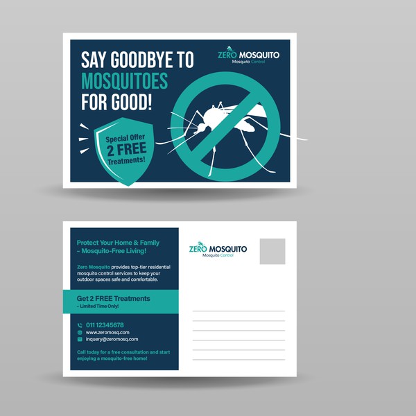 Flyer Card Zero Masquito