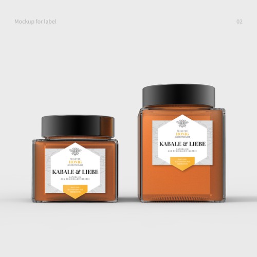 Designs | Elegant, high quality, noble, deluxe label for honey jar - a ...