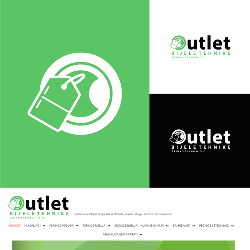 New logo for home appliances OUTLET store Design por PSP.Rise