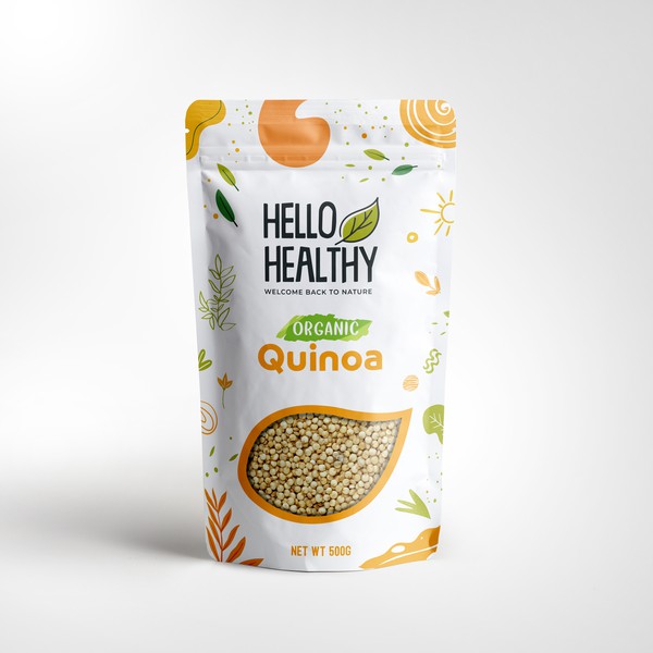 Create Eye-Catching Packaging for Hello Healthy