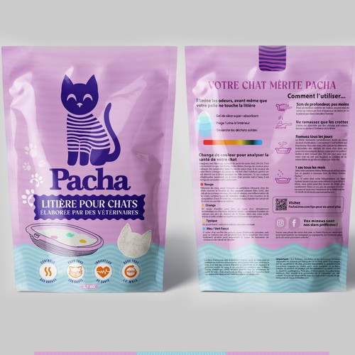 Cat Litter startup Minimalistic packaging - Contest Design von agooshe