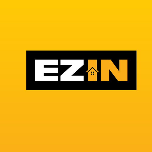 "EZ IN"  Logo ( pronounced  "Easy In") - RV parks and Lodging Solutions Design by aurelizza