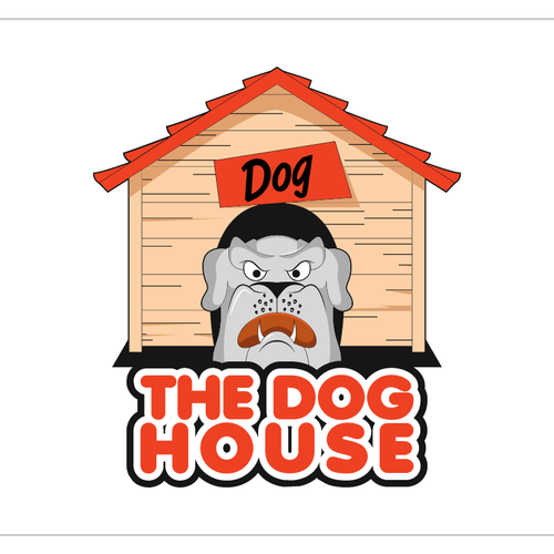 The Dog House Hot Dog Bar Logo design contest