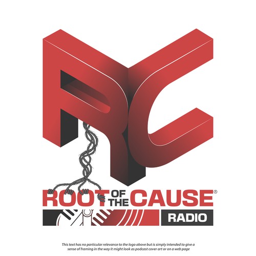 Podcast logo that pops for interview-based biohacking and wellness show Design by Classgraphics11