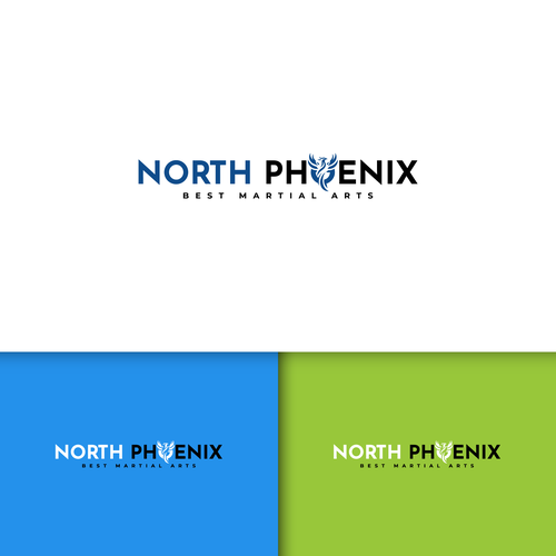 North Phoenix Best Martial Arts school logo-ontwerp door Apollo Studio™