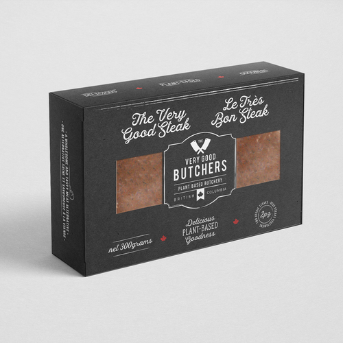 Design Packaging for a Plant-Based Butcher Design by zneliana