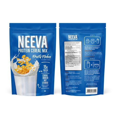 SIMPLE Yet FUN Pouch Design for On-The-Go CEREAL Design von Stefan Tomic