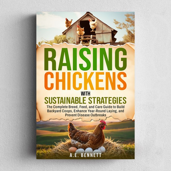 Chicken Raising Book Cover Design