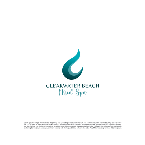 Logo Design for Clearwater Beach Medical Spa Design by Chansa™