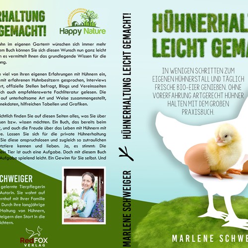 Chicken Farming Book Cover Design by thekidgraphic