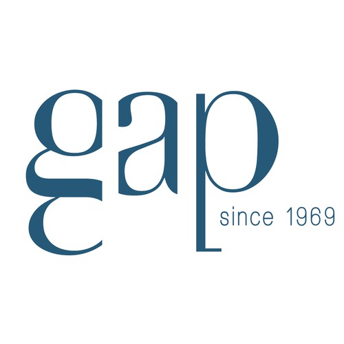 Design a better GAP Logo (Community Project) Diseño de TiendaPostal